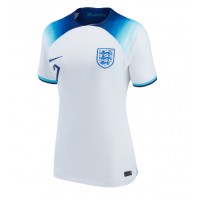 Camiseta Inglaterra Jack Grealish #7 Primera Equipación Replica Mundial 2022 para mujer mangas cortas